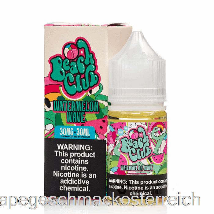 Wassermelonenwelle - Beach Club Salts - 30ml 30mg Vape-Geschmack